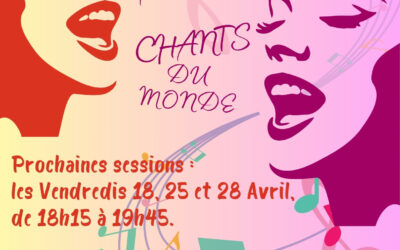 Atelier Chants du monde en avril