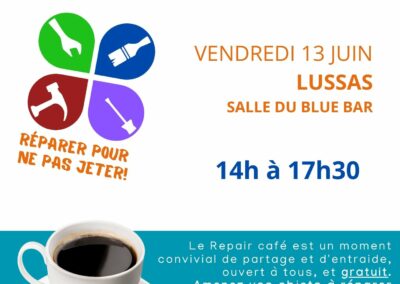Repair café à Lussas