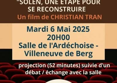 “Solen, une étape pour ce reconstruire”