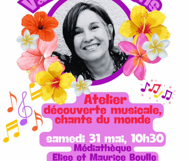 Atelier musical avec la médiathèque
