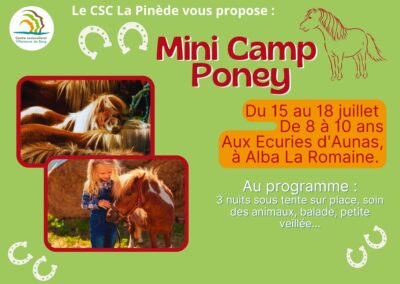 Les séjours de l’été !