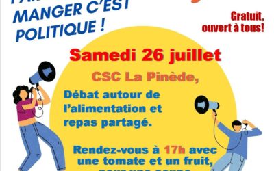 Débat sur la soupe!