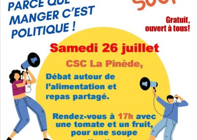 Débat sur la soupe!