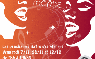 Prochaines dates des ateliers chants du monde