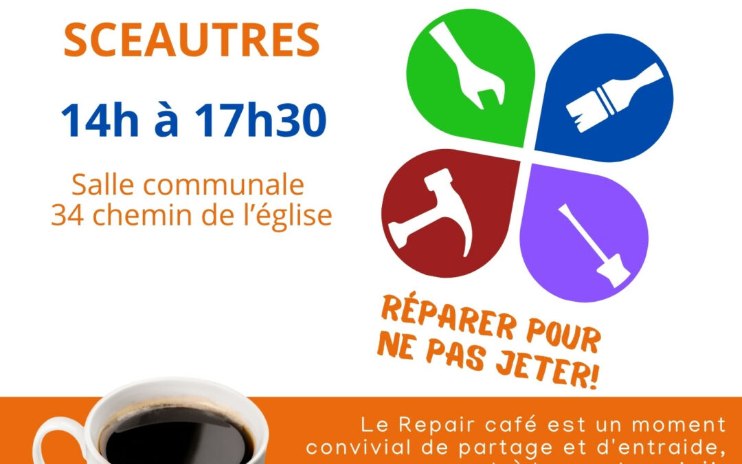 Repair café à Sceautres