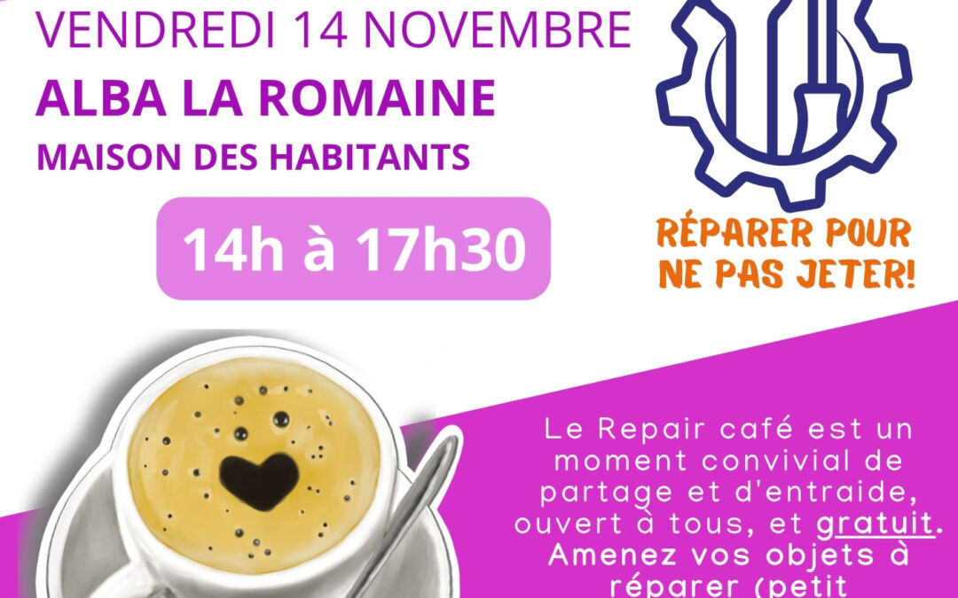 Repair café à Alba La romaine
