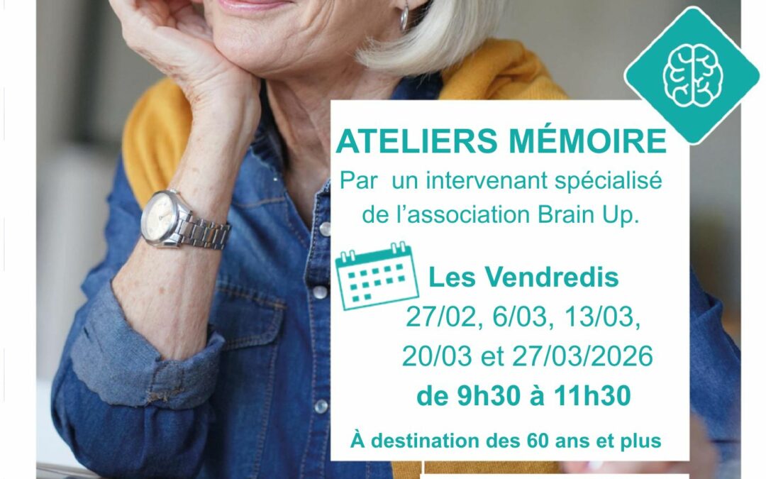 Ateliers mémoire seniors