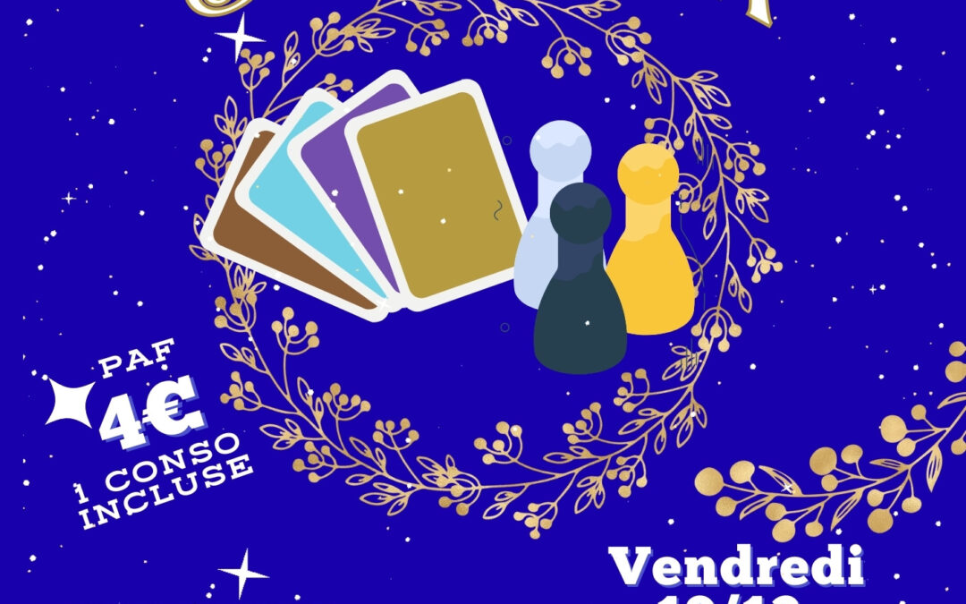 Soirée jeux au café du centre