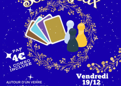 Soirée jeux au café du centre