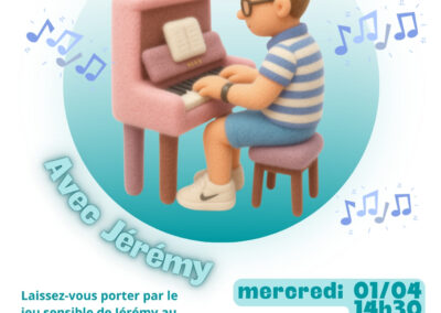 Sieste musicale, avec Jérémy