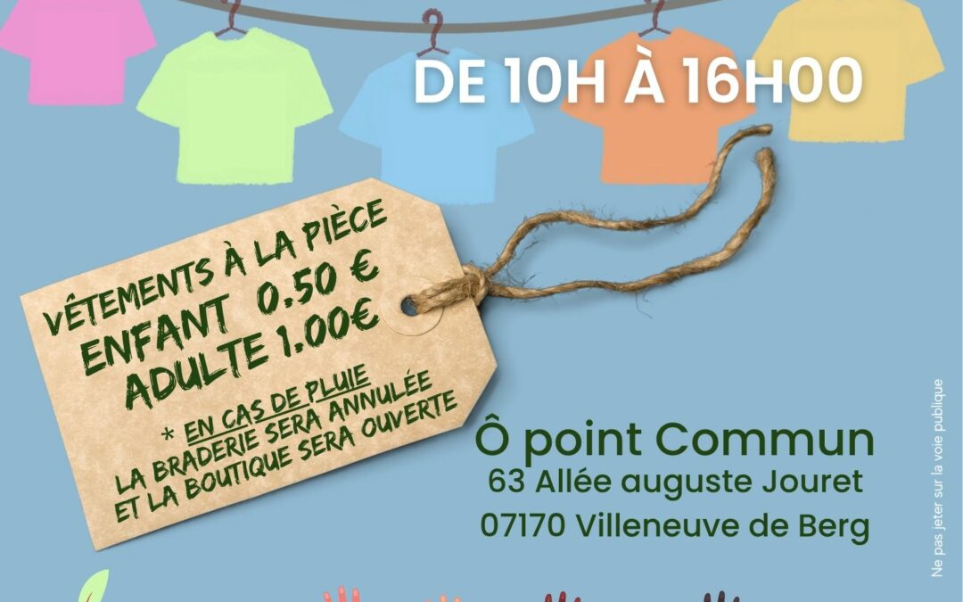 Braderie de printemps