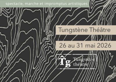 Marche littéraire avec Tungtstène théâtre