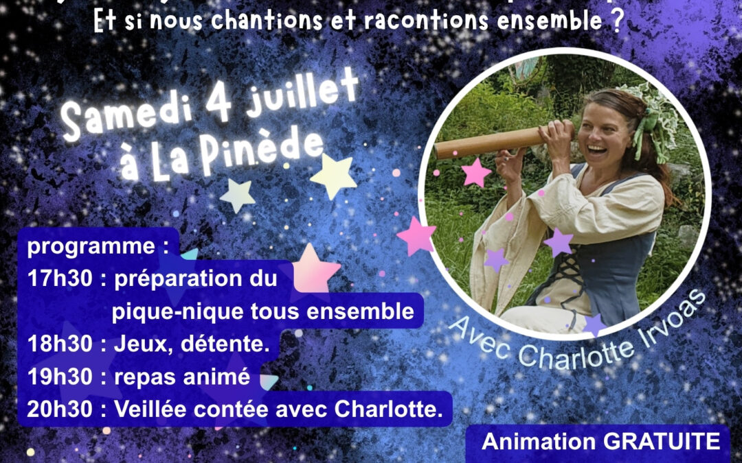 Soirée contée sous les étoiles