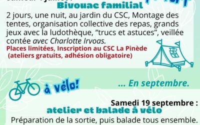 Oser dehors en famille!