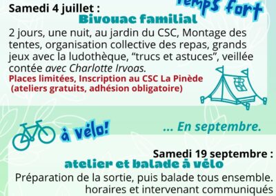 Oser dehors en famille!