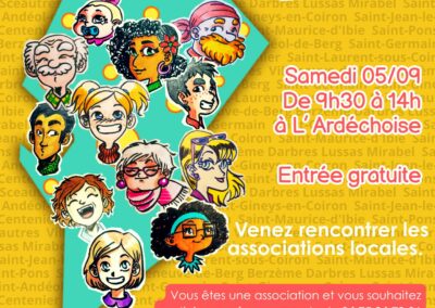 Forum des associations, inscriptions ouvertes!