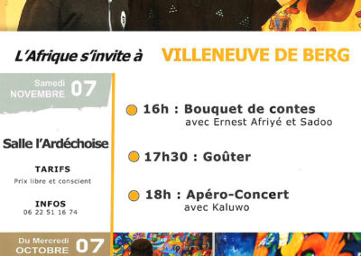 L’afrique s’invite à Villeneuve
